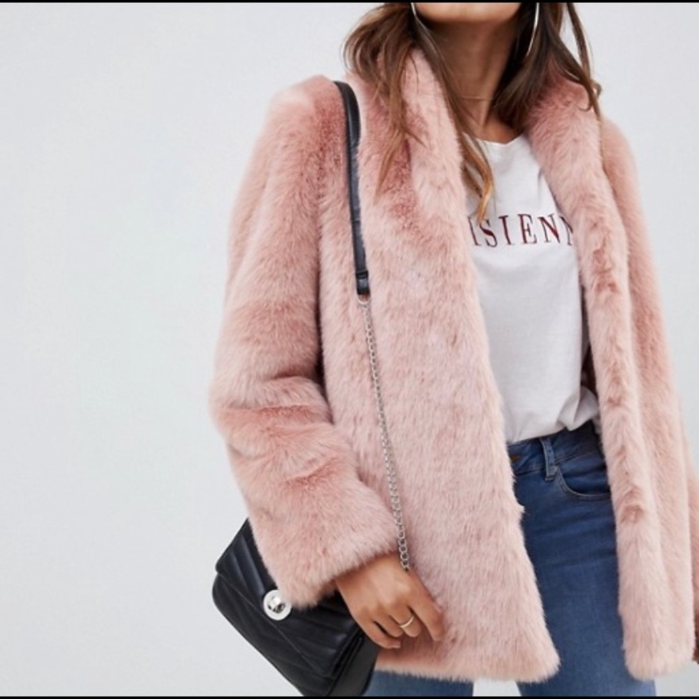 ASOS Faux Fur Coat